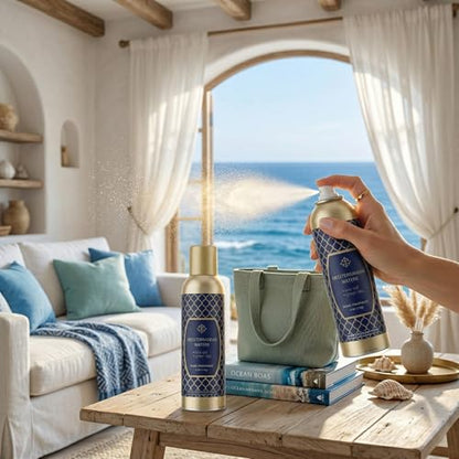 AP Fragrance Belfair Oaks Room Fragrance Air Freshener Spray - Concentrated Deodorizer, Mediterranean Waters - 2 Pack - size: 1 Count (Pack of 2)