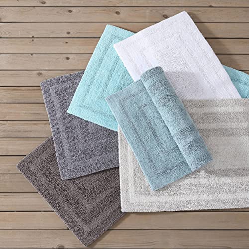 Eddie Bauer - Bathroom Rug, 100% Soft Plush Tufted Cotton Runner Rug, Highly Absorbent, Quick-Dry, and Skid-Resistant Backing (Logan Medium Brown, 22" x 60") - color: Medium Brown, style: 22" x 60"