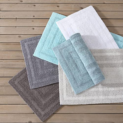 Eddie Bauer - Bathroom Rug, 100% Soft Plush Tufted Cotton Runner Rug, Highly Absorbent, Quick-Dry, and Skid-Resistant Backing (Logan Medium Brown, 22" x 60") - color: Medium Brown, style: 22" x 60"