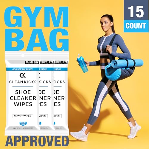 CleanKicks Shoe Cleaner Shoe Wipes - style: 15 Count (Pack of 1)