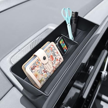 RUNROAD Dashboard Storage Organizer Tray Compatible with 2024 2025 2026 Honda Prologue EV Accessories, Dash Board Insert Compartment Tray For Prologue EV Behind Screen Dash Container Holder (2PCS)