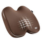 Skechers Seat Cushion, Ergonomic Memory Foam Cushion for Long Sitting Hours on Office & Home Chair, Car Seat Cushion for Sciatica, Coccyx Cushion,Brown - color: Brown
