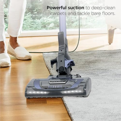 Shark Rocket Pro DLX | Corded Stick Vacuum | Removable Hand Vacuum, Advanced Swivel Steering, XL Dust Cup Capacity | Crevice Tool, Upholstery Tool & Anti-Allergen Dust Brush | Gold | HV371GD - color: Gold