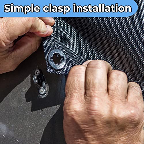 ShadePro - ShadeMaster RV Windshield Sunshade - Front Window Cover Screen Shade for Forest River RVs - Class A Motorhome Windshield Cover - Includes Passenger & Driver Window Covers - size: Class A FOREST RIVER