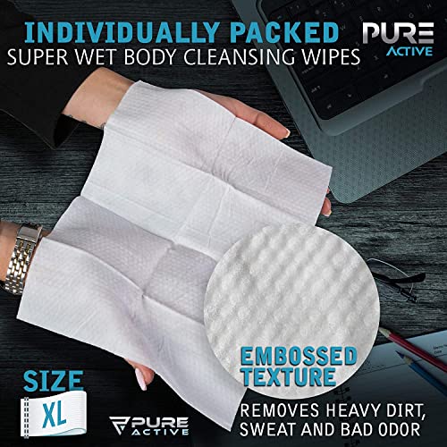 Shower Body Wipes, 480 Individually Wrapped Personal Hygiene Body Cleansing Wipes for Women and Men, Keep Clean After Gym Travel Camping Outdoors Sports - style: 480 Wipes