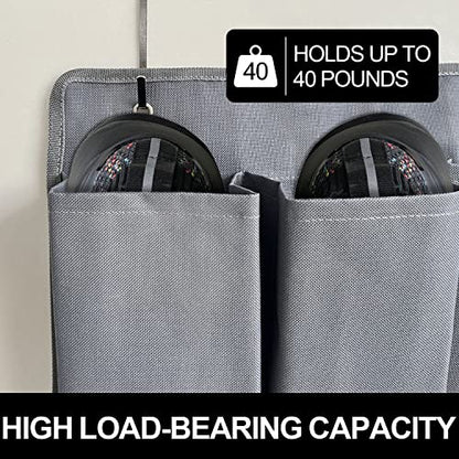 RVZONE RV Shoe Pockets 10 Pockets & 6 Pockets Heavy Hanging Bedside Storage Organizer with Sturdy Hooks Storage Pockets Hangs on bed for Shoes Toys and Tool Accessories