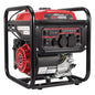 maXpeedingrods 4800 Watt Portable Inverter Generator, Gas Powered Open Frame Generator with ECO Mode, Lightweight for Outdoor Camping, Home Backup, Garden - style: MXR4800I+Gas+Open Frame