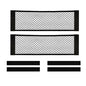 2PCS Car Cargo Net with Adhesive Tape,Storage Mesh Pocket(9.8×31.4in) - size: 9.8×31.4in
