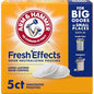 ARM & HAMMER Fresh Effects Odor Neutralizing Baking Soda Pouches, Long-Lasting Fragrance-Free Odor Absorber for Shoes, Cars, Home & Small Spaces, 5 Count