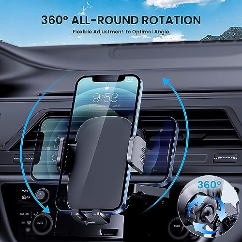 Phone Mount for Car Phone Holder Mount Upgraded Metal CD Slot Phone Holder Car Cell Phone Holder Thick Cases Friendly iPhone Holder for Car Mount for CD Player Fit for All iPhone Smartphone - style: CD