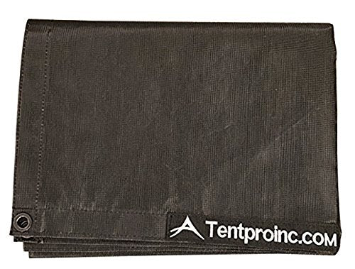 Tentproinc RV Awning Side Sun Shade Screen 9'X7' Mesh Sunshade for Motorhome Camping Trailer Awning Sunscreen Shadescreen Block UV Glare Sunblocker - 3 Year Warranty (Brown) - color: Brown