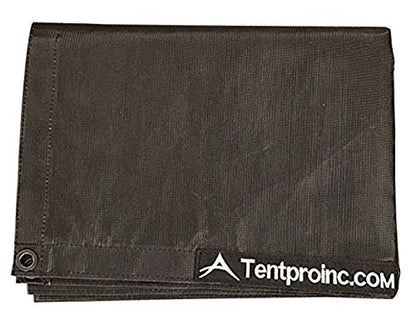 Tentproinc RV Awning Side Sun Shade Screen 9'X7' Mesh Sunshade for Motorhome Camping Trailer Awning Sunscreen Shadescreen Block UV Glare Sunblocker - 3 Year Warranty (Brown) - color: Brown