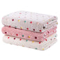 Dono 1 Pack 3 Dog Blankets, Soft Fluffy Fleece Pet Blanket Warm Sleep Mat Paw Print Design Puppy Kitten Throw Blanket Doggy Mat, Blanket for Dogs - color: White/Light Coffee/Pink, size: Medium(30*20")