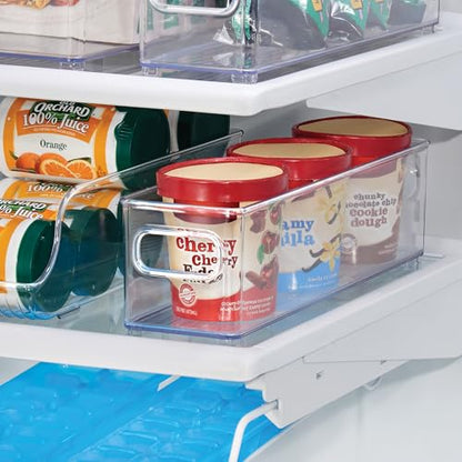 InterDesign Refrigerator and Freezer Storage Container – Deep Organizer Bin for Kitchen, Clear | Deep Organizer Bin, For Kitchen - style: Pack of 1