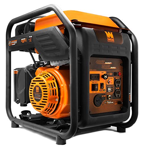 WEN RV-Ready 4000-Watt Open Frame Inverter Generator (GN400iM) - style: 4000W, Inverter