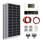 ExpertPower 400W 12V Solar Panel Kit | 400W Mono Rigid Solar Panels, 30A PWM Solar Charge Controller | RV, Trailer, Camper, Marine, Off Grid, Solar Projects - size: 400W + 30A PWM