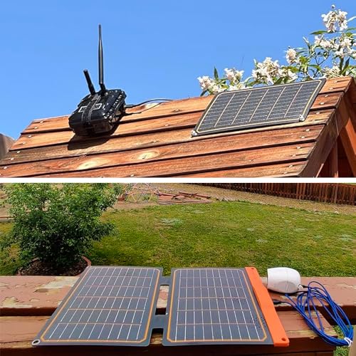 20W Small Solar Panel Charger 5V USB-A USB-C Foldable Portable Lightweight ETFE Power Emergency Panel IP67 Waterproof Hiking Camping Backpacking for Phones Tablets Power Bank - color: 20W