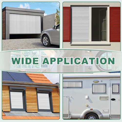 Reflective Bubble Insulation Sheet, Double Side Aluminum Foil Bubble Shield, Aluminum Foil Thermal Insulation Radiant Barrier for Windows, RV, Roof, Garage Door (23.6IN X 10FT) - size: 23.6IN X 10FT