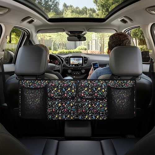 Car Trunk Organizer Hanging Christmas Light Strips Car Back Seat Storage Bag Collapsible Auto Cargo Bag Auto interior Accessories for Most Sedans SUV Jeep Trucks MPV - color: Christmas Light Strips