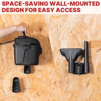 Shop-Vac 2021005 1 Gallon Micro Wet/Dry Vacuum, 1.0 Peak HP, 1.25 Inch Diameter x 4 Foot Hose, 6 Foot Cord, Lightweight and Portable, Quick Wet/Dry Pickup