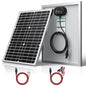 SUNER POWER 24V 20W Solar Battery Charger Maintainer, Built-in Ultra Smart MPPT Charge Controller, Waterproof 20 Watt Solar Panel Trickle Charging Kit for 24Volt AGM, Lead-Acid, Lifepo4 Battery - size: 20W-24V Ultra