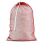 Handy Laundry Mesh XL Laundry Bag, 24" x 36" Heavy Duty, Durable Drawstring Closure, Machine Washable, Large Capacity for Delicates, Travel, College Dorm, Apartment, Red - color: Red