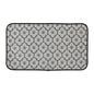 Bone Dry Machine Washable, Ultra Absorbent Pet Mat, Large, 14 x 24, Gray Lattice - color: Gray Lattice, size: 14"L x 24"W