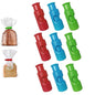 Bag Clips, New Chip Clips Bag Cilps Food, Reusable Grocery Cilps, Snack Bread Closure Clip, Food Clpis for Bas Plastic (9 Pcs) - color: 9 Pcs