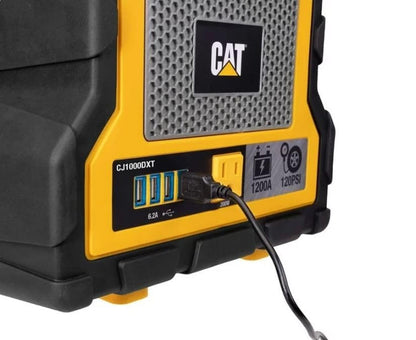 CAT CJ1000DXT 1200 Peak Amp Jump Starter and Powerstation w/200 watt Inverter