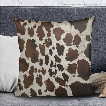 Cow Brown 3 Pcs RV Dinette Cushion Covers Breathable Camper Cushion Slipcover with Pillowcase, Stretch 2 Seat Sofa Chair Cover Camper Seat Covers Dinette Booth - color: Cow Brown