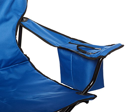 Amazon Basics Camping Chair - style: X Large, Padded, Blue