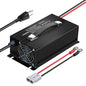 24V 40A Lithium Battery Charger 29.2V Smart Fast Charger with LED Indicator & Anderson Connector for 24V LiFePO4 Batteries for RV, Off-Grid, Solar Systems - size: 29.2V 40A Charger