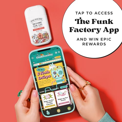 Poo-Pourri Before-You-Go Pocket Toilet Spray, Travel Essentials, Tropical Hibiscus, 1 Fl Oz, Up to 50 Uses, On-The-Go Bathroom Odor Deodorizer with Essential Oils, TSA Approved Size, Hibiscus, Apricot - size: 1 Fl Oz (Pack of 1)