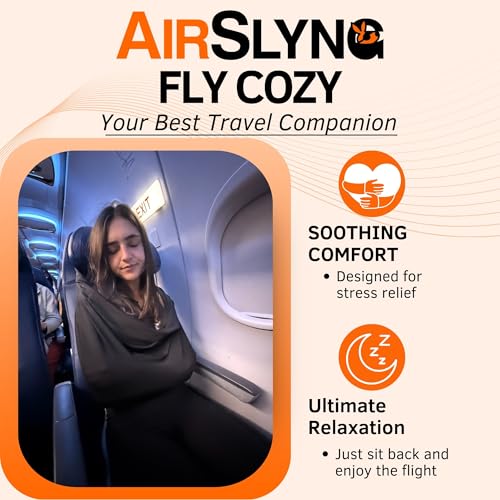 The Slyng Two Pack-Premium Travel Blanket System – Blanket Body Sling for Deep Plane Sleep | Full-Body Support, Breathable, Compact Carry-On Travel Essential for Long Flights and Car Road Trips - size: 2-pack