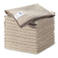 MR.SIGA Microfiber Cleaning Cloths, All-Purpose Surface Microfiber Towels, Streak Free Cleaning Rags, Pack of 12, Wheat, Size 32 x 32 cm(12.6 x 12.6 inch) - color: Wheat