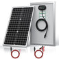 SUNER POWER 24V 30W Solar Battery Charger Maintainer, Built-in Ultra Smart MPPT Charge Controller, Waterproof 30 Watt Solar Panel Trickle Charging Kit for 24Volt AGM, Lead-Acid, Lifepo4 Battery - size: 30W-24V Ultra