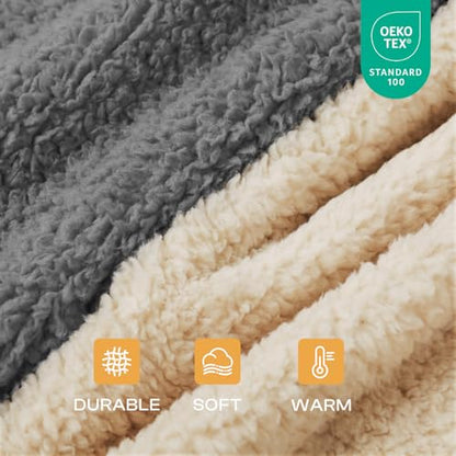 Luciphia Premium Fleece Pet Blanket for Small Medium Dogs Puppy Soft Sherpa Calming Cat Throw Blankets(Beige,57x40 inches) - color: Beige, size: 57x40 inches