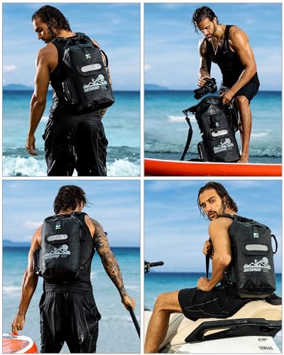 IDRYBAG Dry Bag Backpack - color: Black, size: 30L