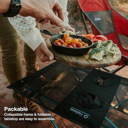 Helinox Table One Lightweight, Collapsible, Portable, Outdoor Camping Table - color: Black