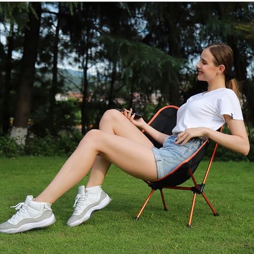 Lightweight Folding Camping Chair, Portable Foldable Compact for Outdoor Camp,Aluminium,Travel, Beach, Picnic, Festival, Hiking, Backpacking - color: Camouflage Folding Stool