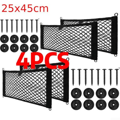 Practical 4Pcs Elastic Storage Holder Set Designed for Camper Vans and Caravans Perfect For Travel Items