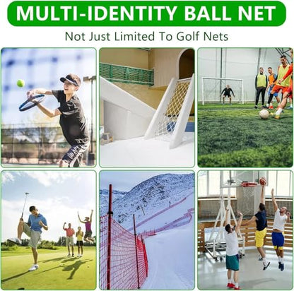 Climbing Net Balcony Netting for Pets, Stairway for Balcony,Baseball Softball Net Sports Netting for Railings,Playground,Kids Safety net Rope,Driveway Nets 3.3X13FT - size: 3.3X13FT