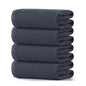 REDKISS 100% Cotton Waffle Weave Bath Towels 4 Piece - 27.5x55 Inches| Lightweight, Quick Dry & Highly Absorbent,Perfect for Spa, Gym, Travel, Guest Bathroom-Dark Gray - color: Dark Gray