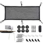Cable Management Mesh Under Desk Kit, Privacy Net, 36PCS Table Flexible Wire Organizer, Extra Large Capacity Kit Desk, 27 x 10 Inches - size: 6 holes