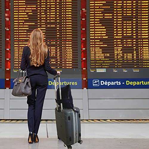 Kululu Travel Blanket and Pillow Set, Airplane Blanket Compact 2-in-1 Combo Set, Flight Essentials Poncho with Pocket, Pouch & Luggage Backpack Strap | Travelers Gifts Accessories 62"x45" (Space Blue) - color: Space Blue