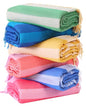 Genovega 6 Packs Oversized Turkish Beach Bath Towel Set Bulk 74"x38" Extra Large Sand Free Quick Dry Swim Camping Pool Clearance Towels Travel Blanket Adult Essentials - color: Multi Pattern One