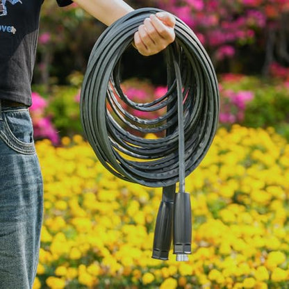 LINEX Lightweight Garden Hose 25 ft Ultra Flexible, Kink-Free for Outdoor Water Hose Non-Expanding, Burst-Resistant, Heavy Duty RV Hose 5/8 inch - size: 25 FT
