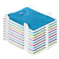 Accenter TShirt Organizer for Clothes Storage, Stackable Closet Organizer with Easy Access, Shirt Folder Board, Sturdy and Durable, Clothes Folder 10-Pack - size: Large 10 Pcs