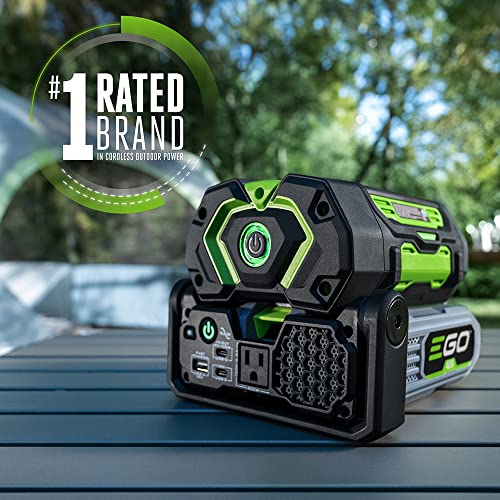 EGO Power+ Portable Inverter, 400W, Power Inverter Generator, Quiet. Includes 56V 4.0Ah Battery and Charger - PAD5003 - style: 400W + w/4Ah Battery + PD Charger