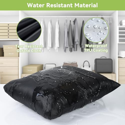OTraki 2PCS Wet Bags 16x20 inch Medium Wet Dry Bag for Swimsuit and Towels Waterproof Beach Swimming Bag, Wet Dirty Clothes Gym Bags with Handle Drying Do Not Exceed 176℉ (Black & Grey) | Waterproof Beach Swimming Bag, Wet Dirty Clothes Gym Bags with Hand